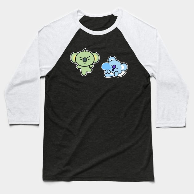 koya vs moya Baseball T-Shirt by takiradsgn